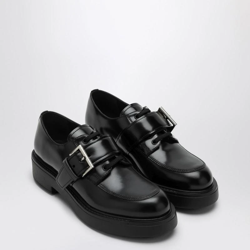 Prada Black lace-up with strap 2