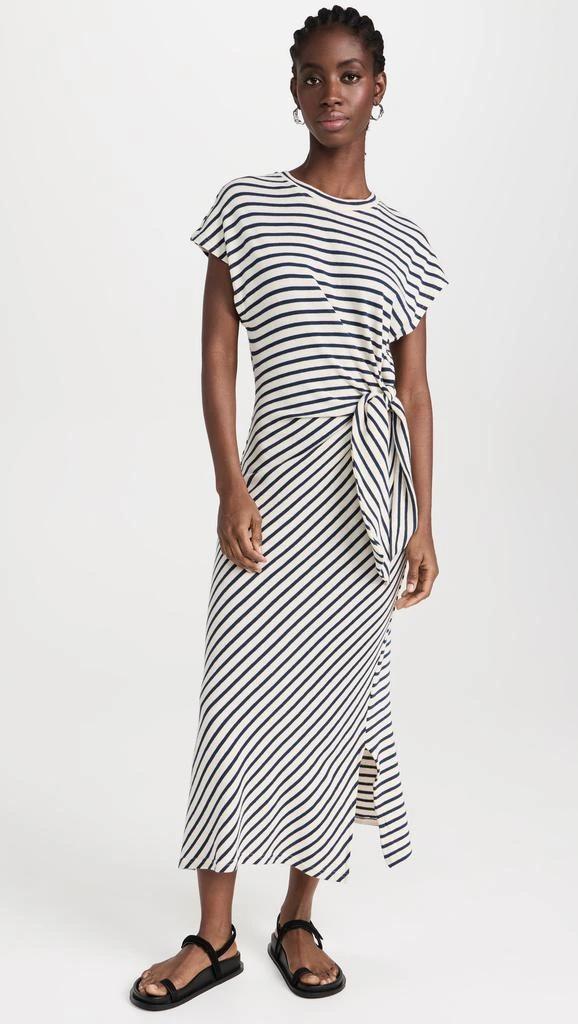 Apiece Apart Vanina Cinched Waist Dress 6