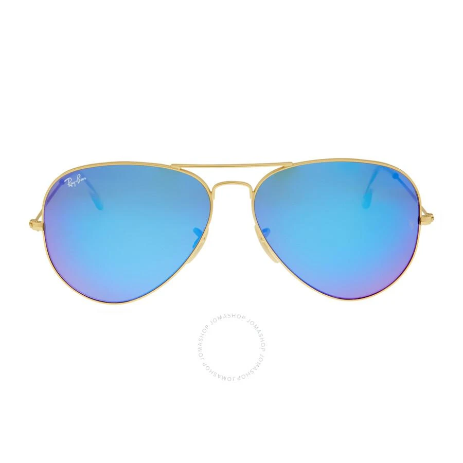 Ray-Ban Aviator Flash Lenses Blue Unisex Sunglasses RB3025 112/17 62 1