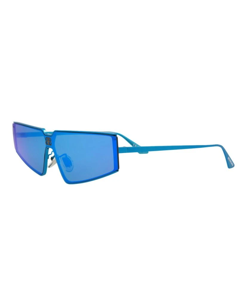 Balenciaga Square-Frame Metal Sunglasses 2