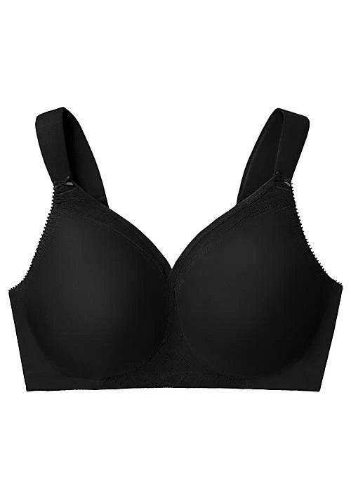Glamorise® Full Figure Plus Size Magiclift Seamless T Shirt Bra Wirefree 1080 3