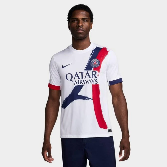 NIKE Men's Nike Paris Saint-Germain 2024-25 Stadium Away Dri-FIT Replica Soccer Jersey 1