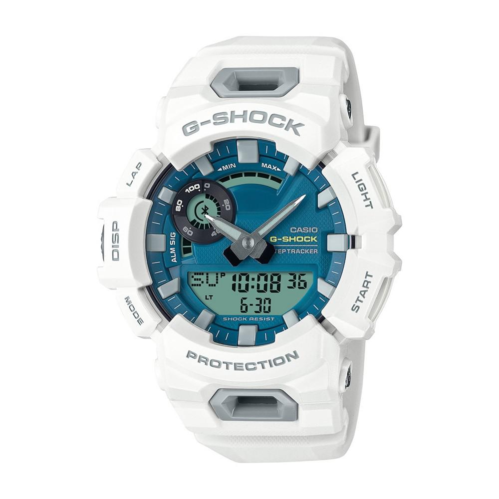 G-Shock Mens Analog Digital White Resin Watch, 51.3mm, GBA900CB-7A