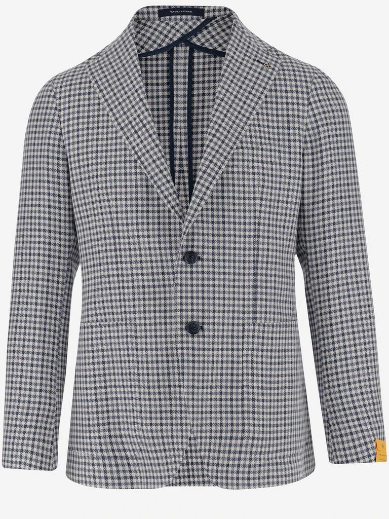 TAGLIATORE Tagliatore Check Blazer Jacket 3