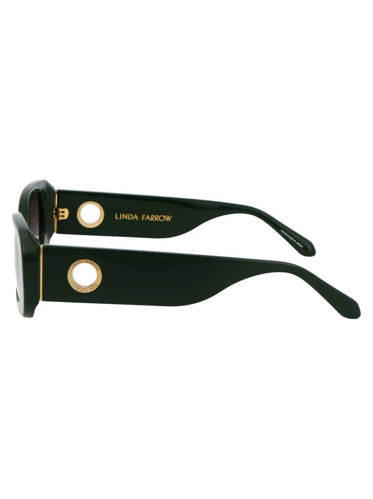 Linda Farrow Linda Farrow Lola Rectangle Frame Sunglasses 3