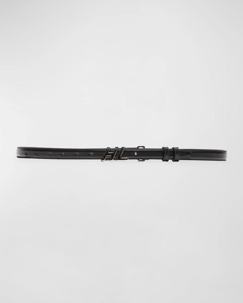 Helmut Lang Leather Logo Belt 1