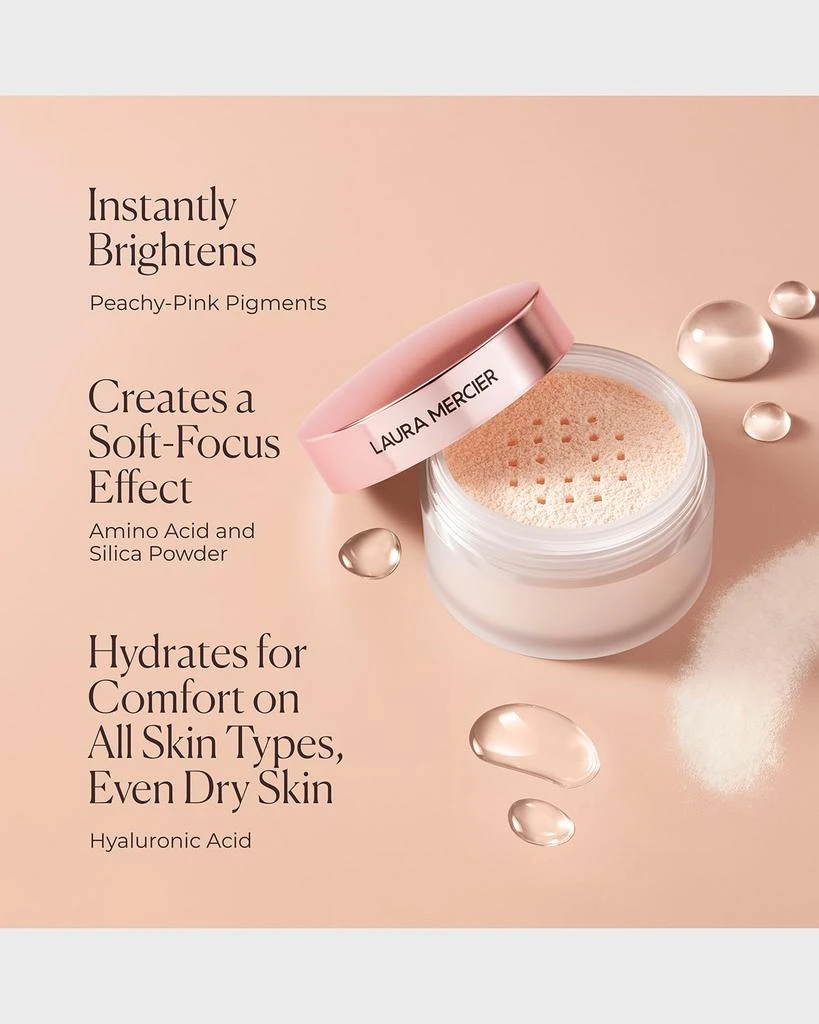 Laura Mercier Ultra-Blur Talc-Free Translucent Loose Setting Powder, Rose 5