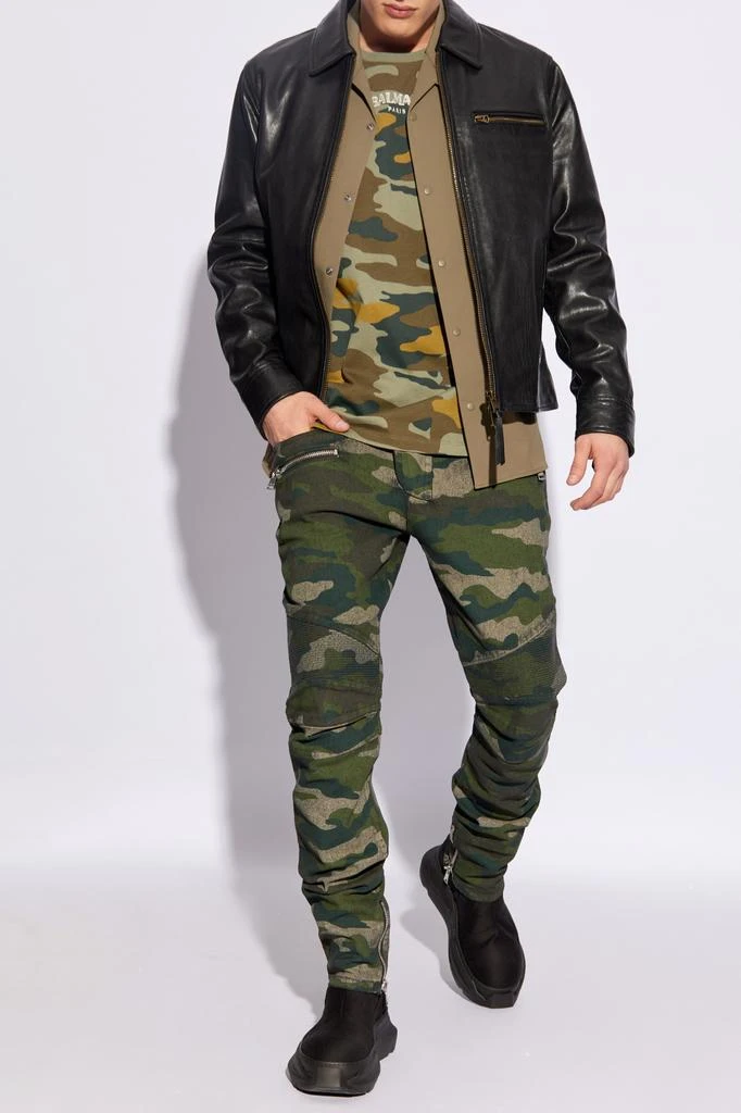 Balmain Camouflage print jeans by Balmain 2