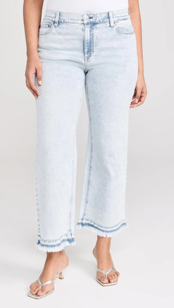 Alice + Olivia Lorrine Kick Flare Ankle Jeans 8