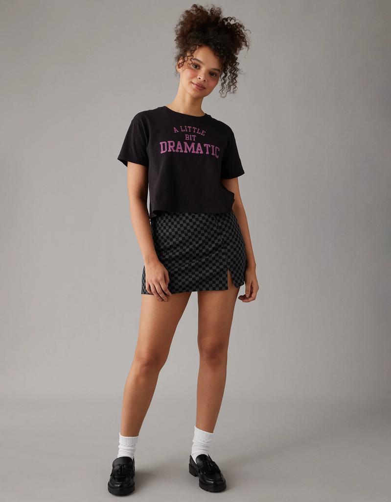 AE AE x Mean Girls A Little Bit Dramatic Cropped T-Shirt