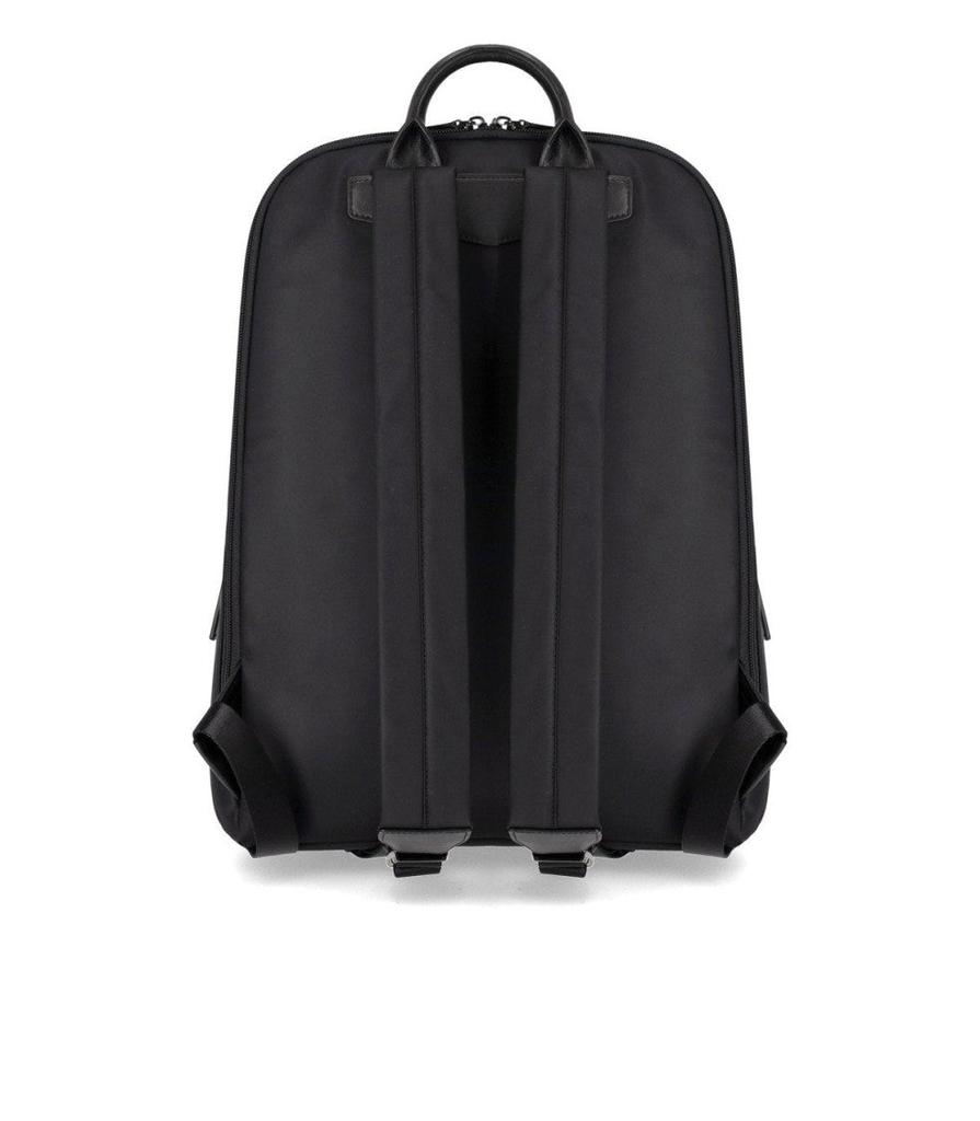 Emporio Armani Black Nylon Backpack