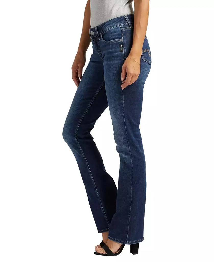 Silver Jeans Co. Suki Mid Rise Stretchy Slim Bootcut Jeans 3