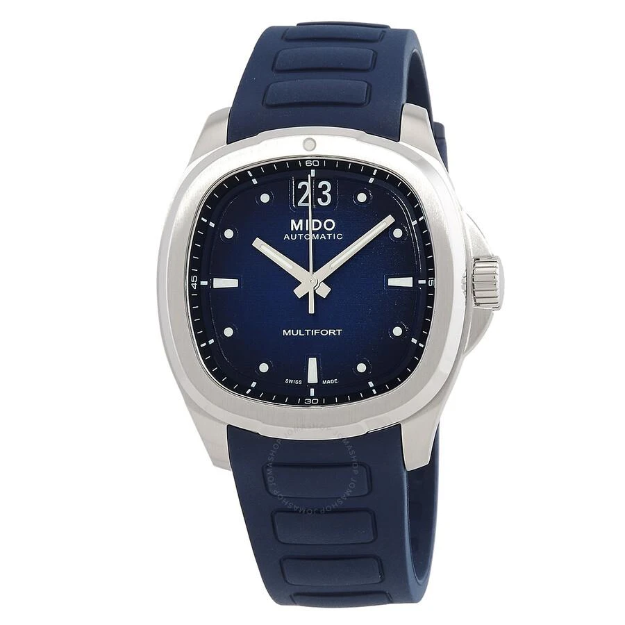MIDO Multifort TV Big Date Automatic Blue Dial Men's Watch M0495261704100 1