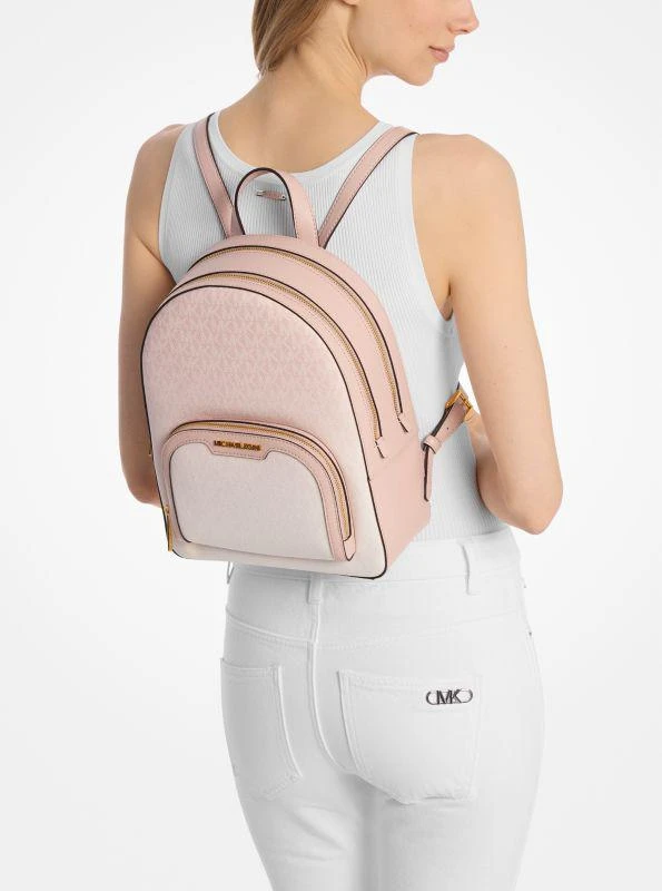 Michael Kors Jaycee Medium Ombré Signature Logo Backpack 3