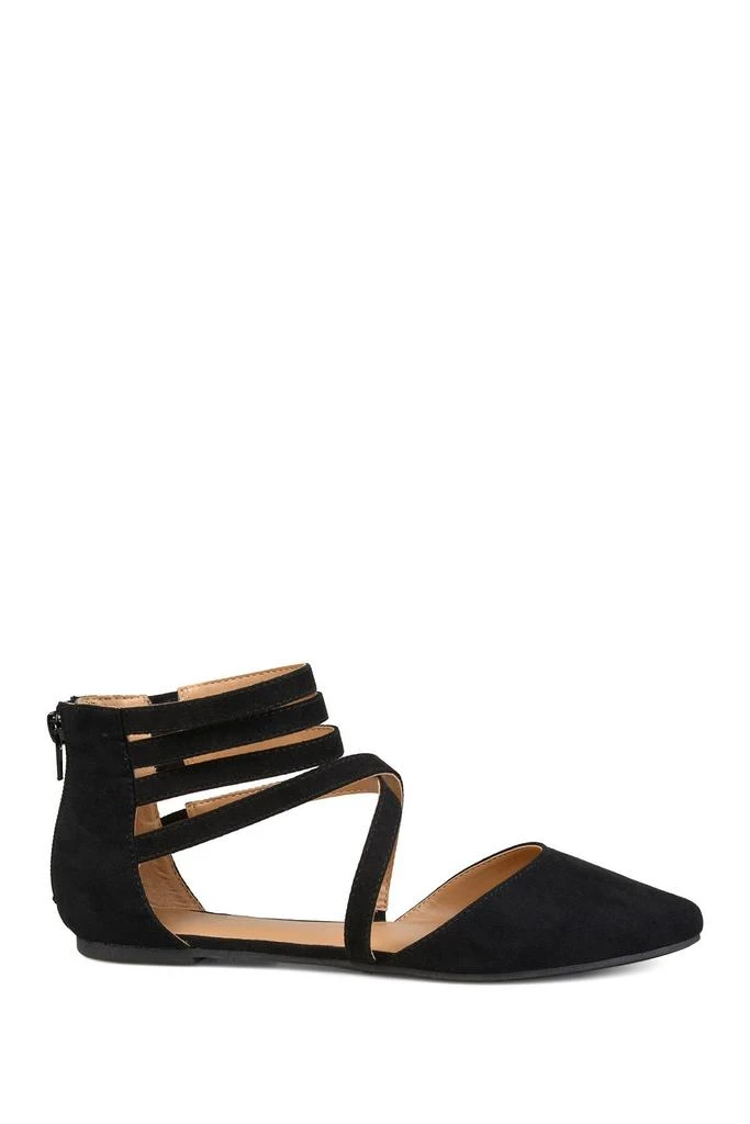 Journee Collection JOURNEE Marlee Ankle Strap Flat 3