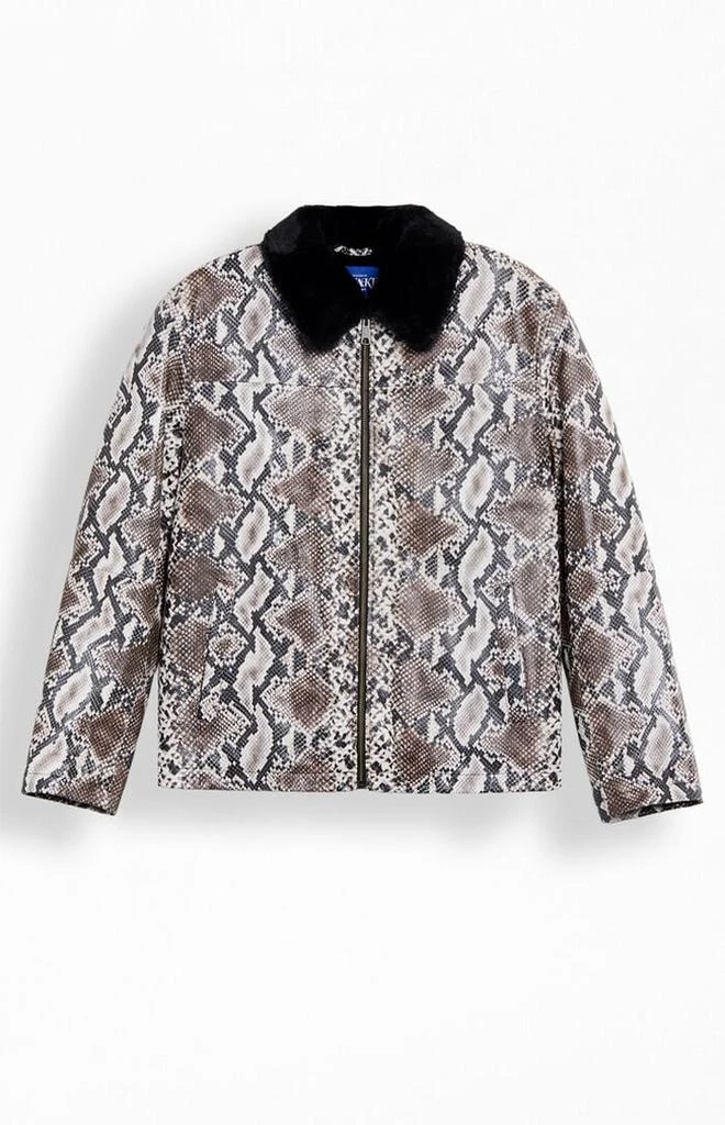 Awake NY Snakeskin Coat 1