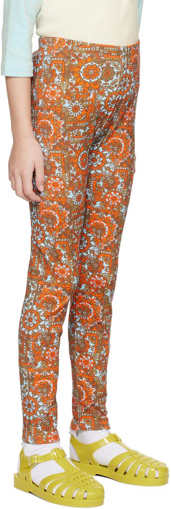 Misha 
Puff Kids Multicolor Printed Leggings