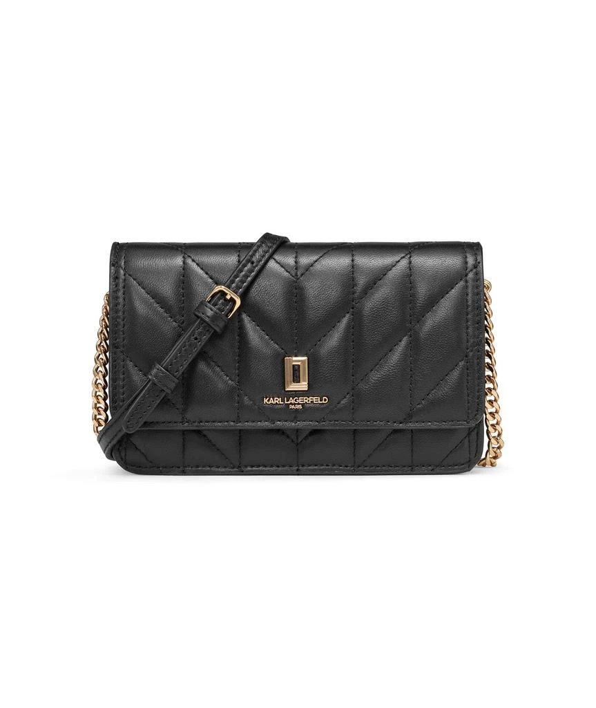 Karl Lagerfeld Paris LAFAYETTE SMALL CHAIN SHOULDER BAG 1