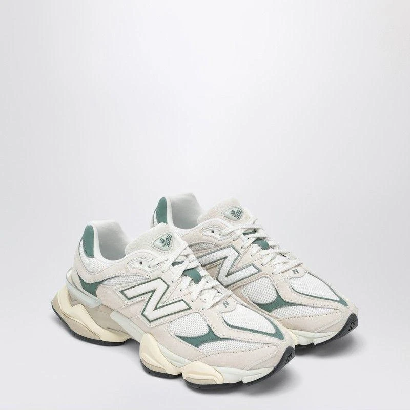 New Balance LOW SNEAKER 9060 LINEN WITH DARK JUNIPER 1