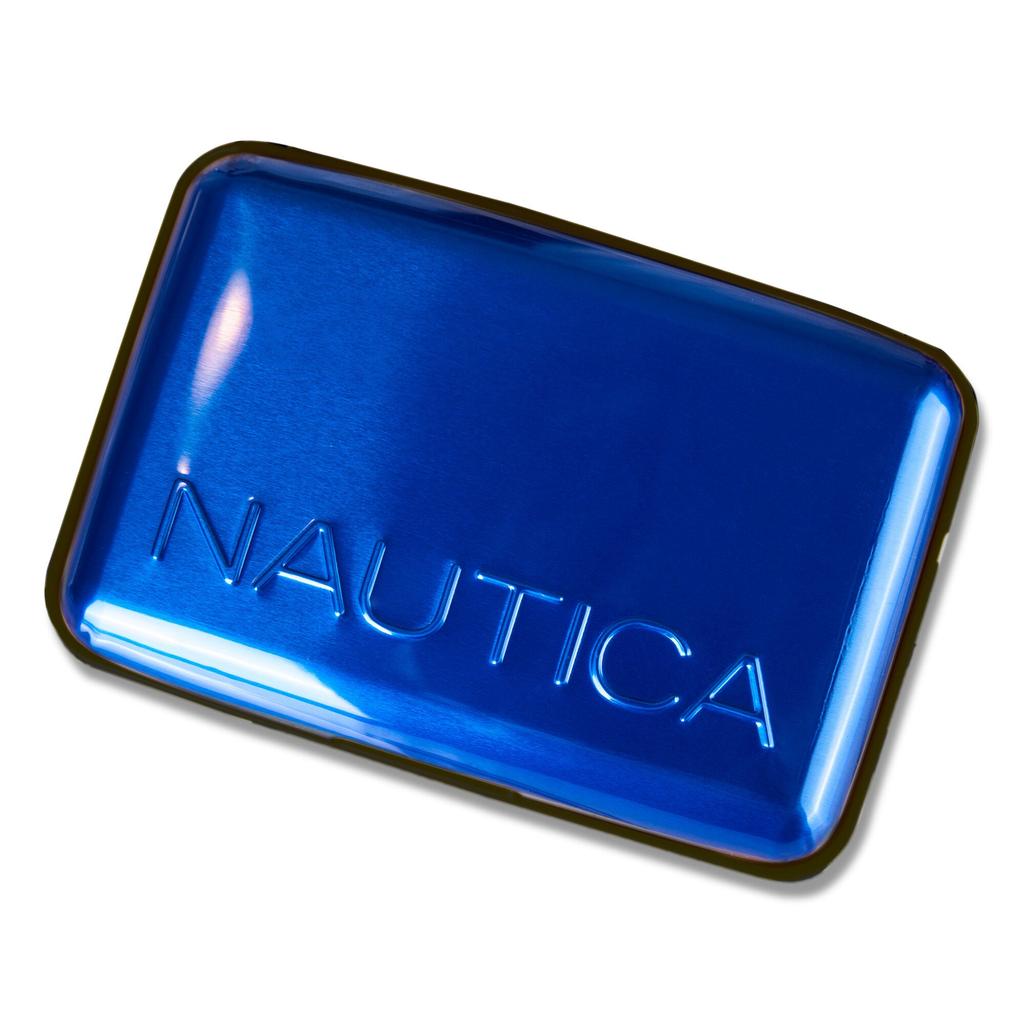 Nautica Mens Logo Security Wallet