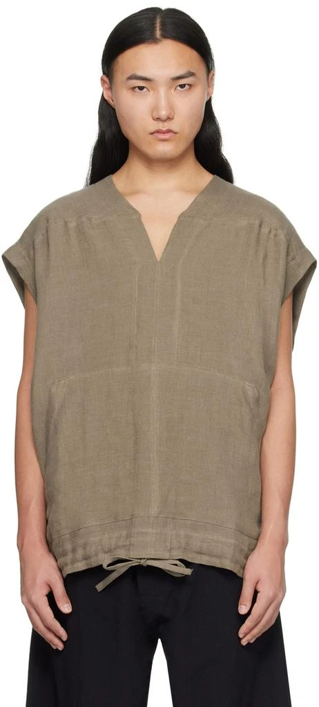 Jan-Jan Van Essche Khaki #35 Shirt 1