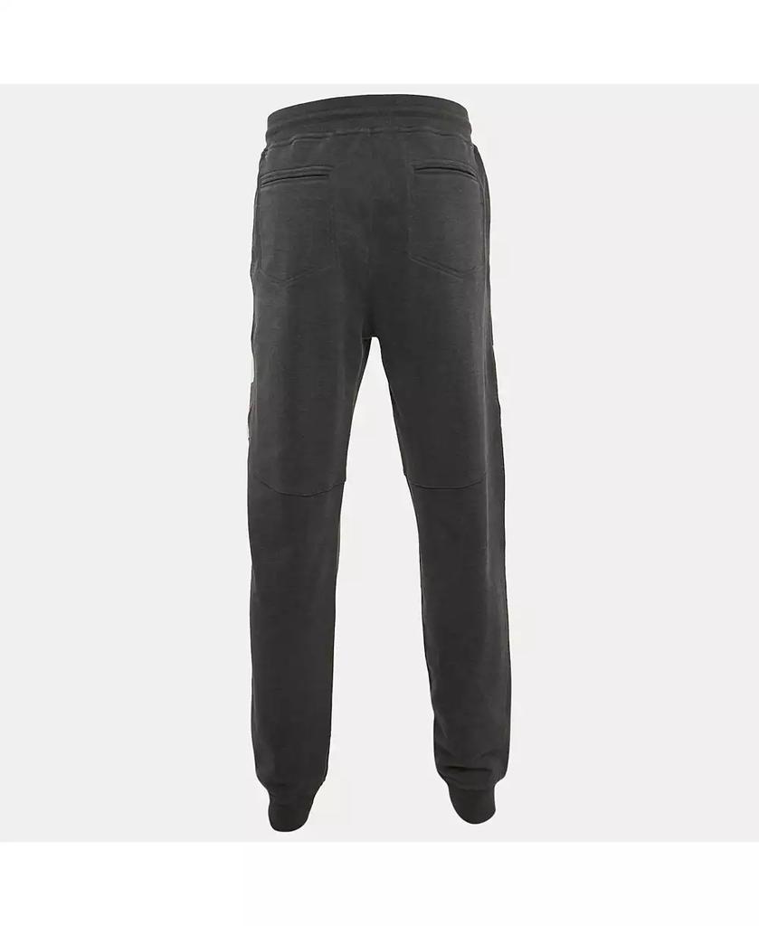 Pre-Owned Brunello Cucinelli Men's Grey Contrast Trimmed Joggers