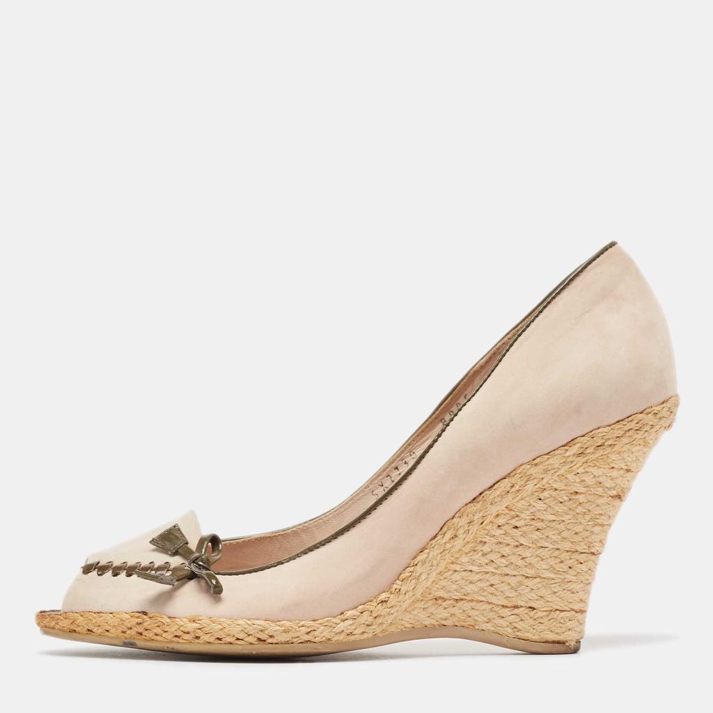 サンダル・ミュール Salvatore Ferragamo Brick suede Renee wedges Salvatore Ferragamo Renee Suede Wedge Sandals (Sandals