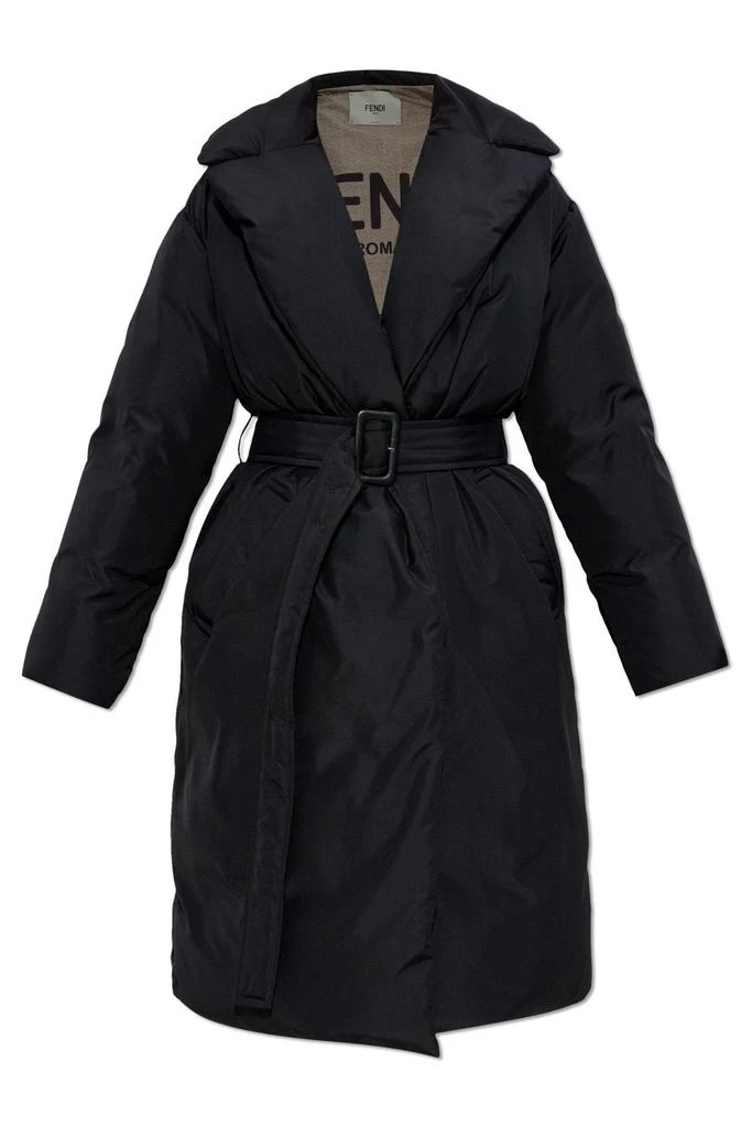 Fendi Fendi Belted Puffer Jacket 1