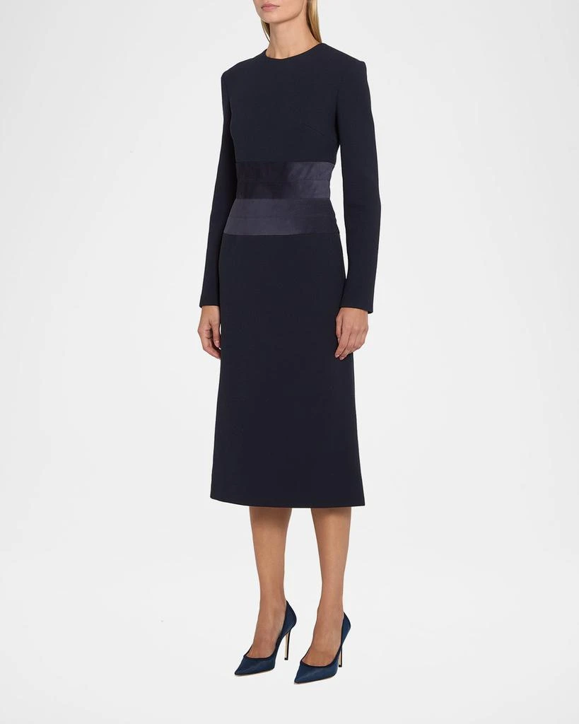 Long-Sleeve A-Line Midi Dress  On Sale Now with Up to 60% Off | Discover  Exclusive Deals & Savings at BeyondStyle  Authentic Sergio Hudson dresses|Women|women|women's  clothing with Limited-Time Discounts, Free Shipping,