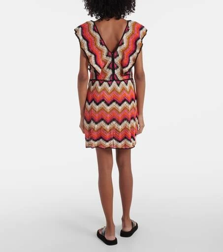 ANNA KOSTUROVA Melissa cotton crochet minidress 3