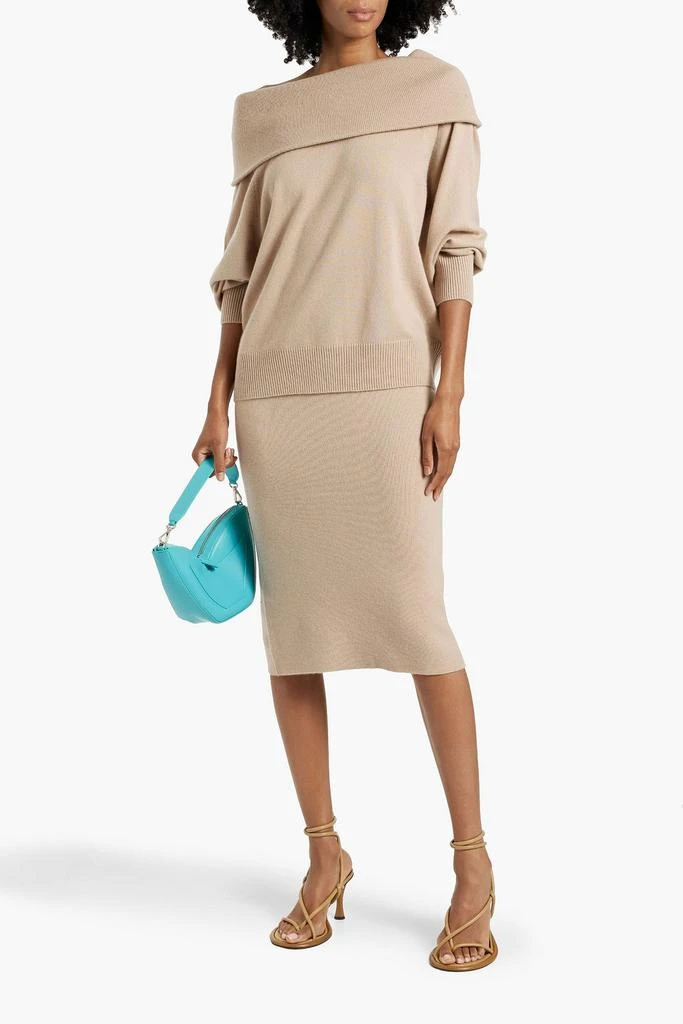 Arch4 Victoria off-the-shoulder cashmere sweater 2