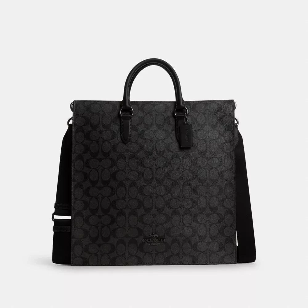 Coach Dylan Large Tote Bag In Signature Canvas 1