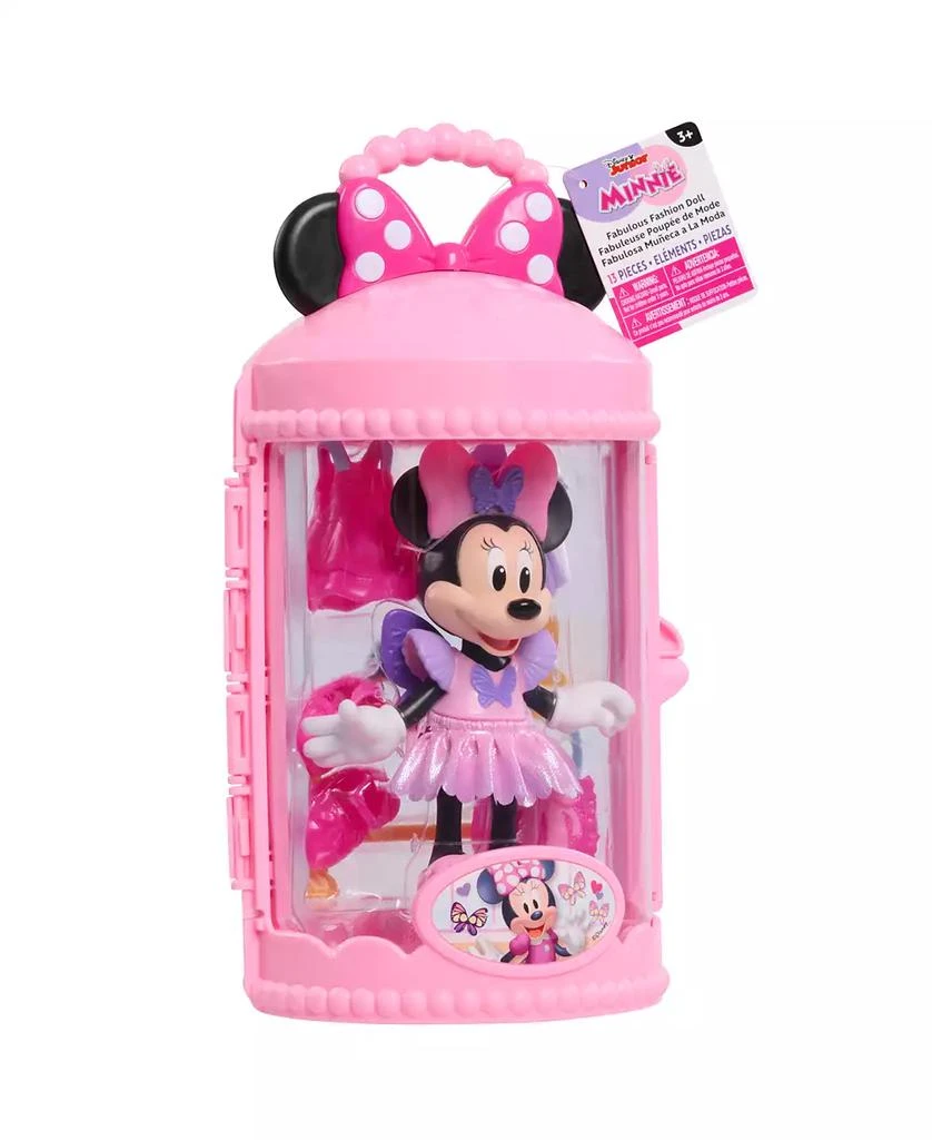 Minnie Mouse Disney Junior Fabulous Fashion Ballerina Doll, 13-Piece Doll and Accessories Set 2