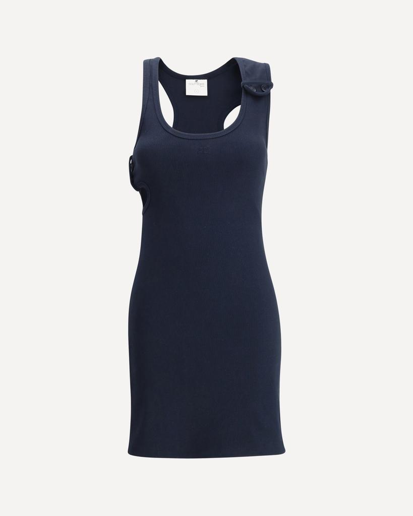 Courrèges 90s Rib midi Dress