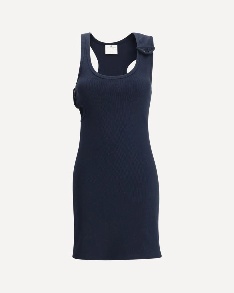 Courrèges 90s Rib midi Dress 1