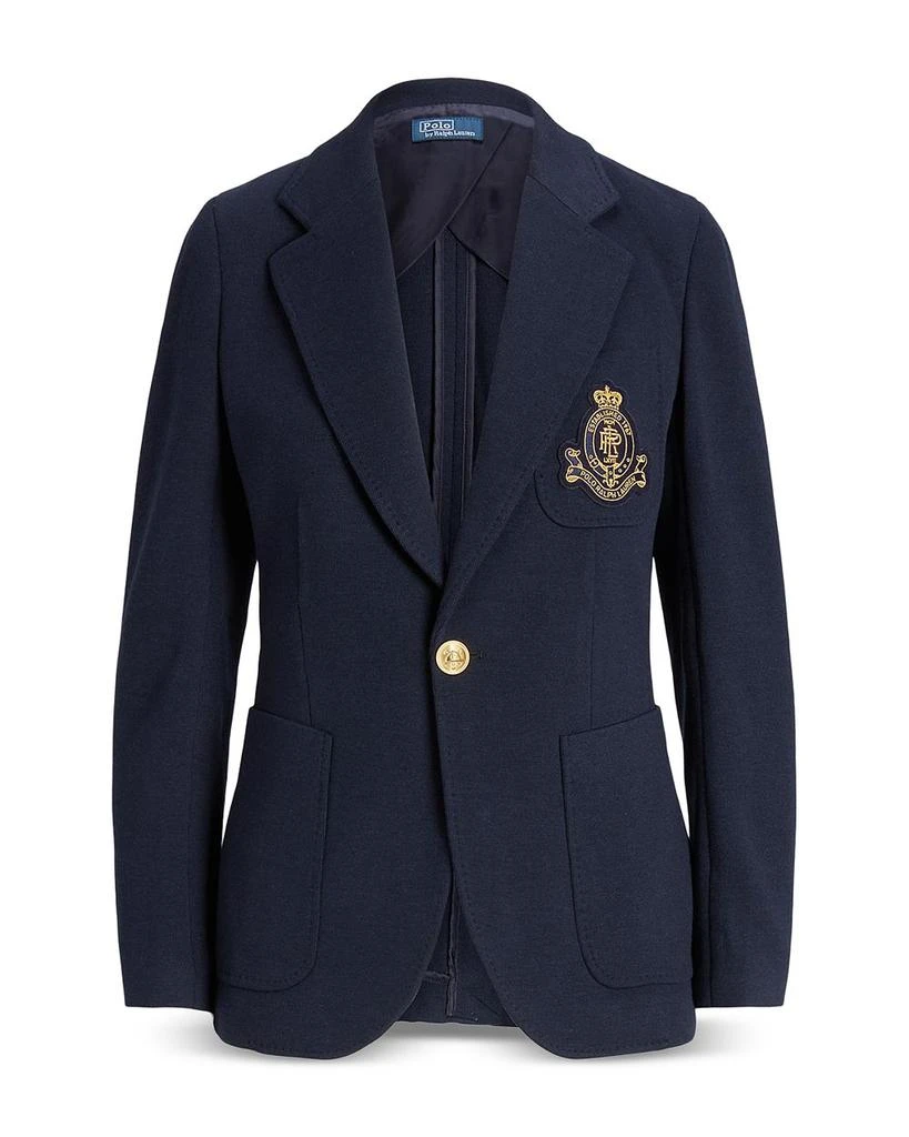 Ralph Lauren Crest Embellished Blazer 6