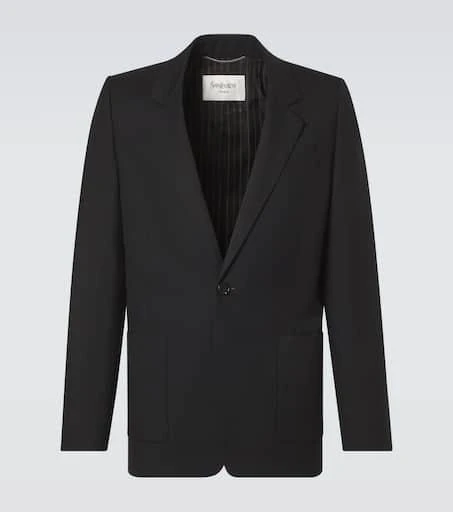 Yves Saint Laurent Wool gabardine blazer 1