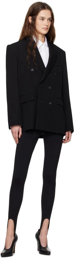 WARDROBE.NYC Black Stirrup Leggings 4