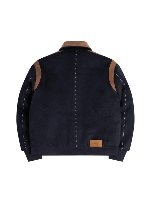 Krost Oversized Wool Blend Varsity Jacket 2