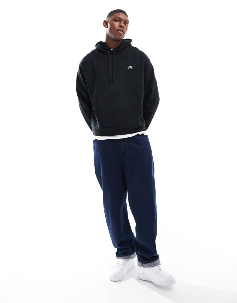 navy blue nike sb hoodie