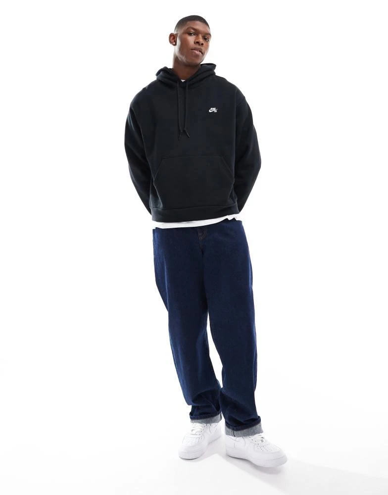 NIKE Nike SB essential logo hoodie in black 4
