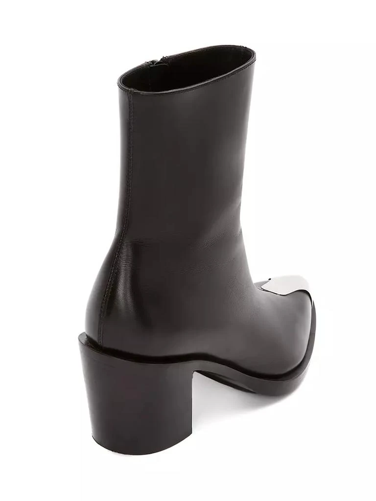 Alexander McQueen Leather Ankle Boots 3