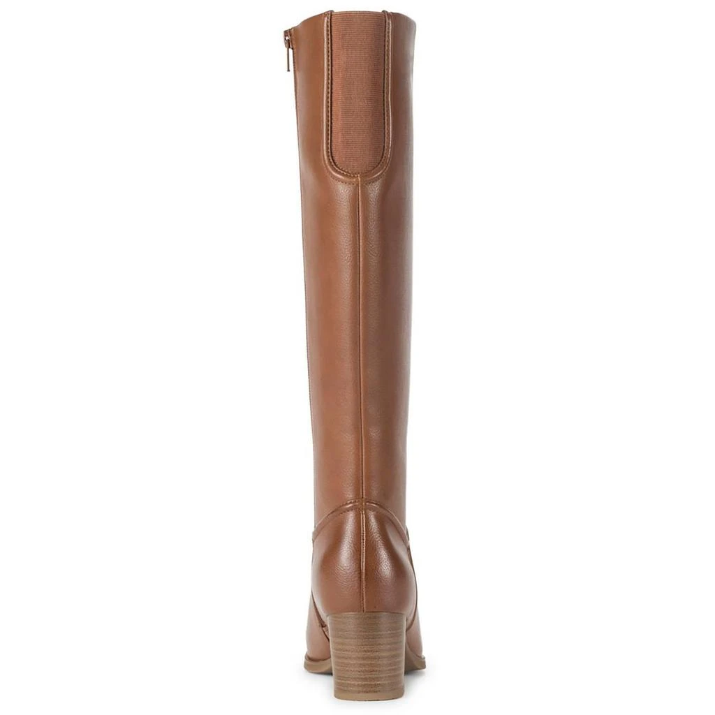 Baretraps Thalia Womens Faux Leather Almond Toe Knee-High Boots 3