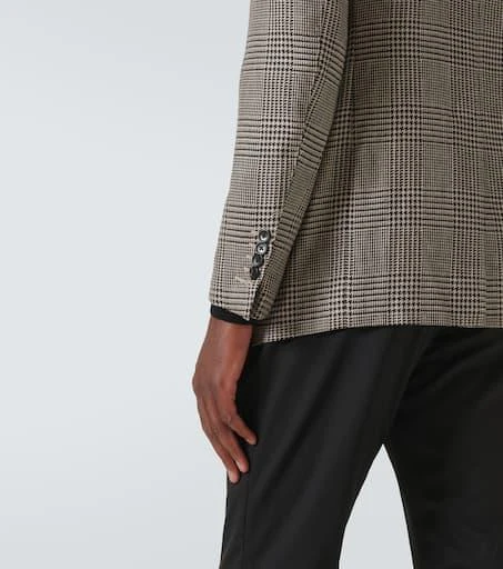 Tom Ford Shelton houndstooth wool-blend blazer 7
