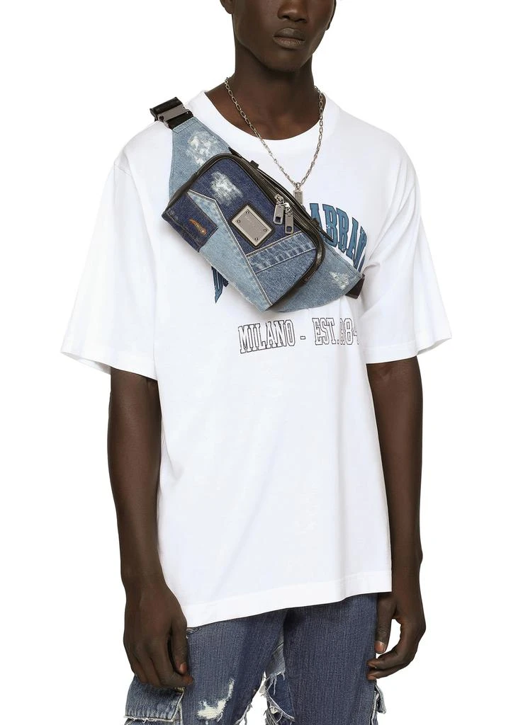Dolce & Gabbana Patchwork denim bag 2