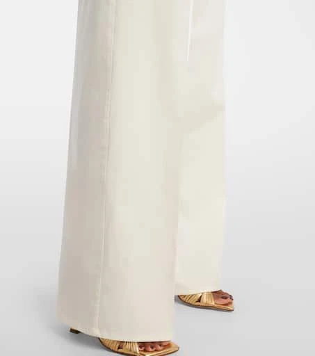 ETRO Cotton-blend wide-leg pants 5