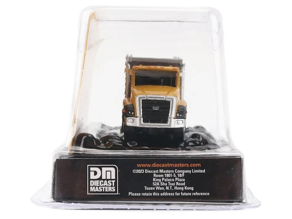 Diecast Masters CAT Caterpillar CT660 Dump Truck Yellow "Micro-Constructor" Series Diecast Model by 2