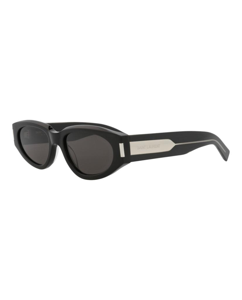 Yves Saint Laurent Round-Frame Recycled Acetate Sunglasses