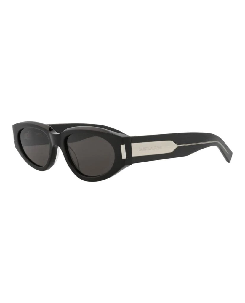 Yves Saint Laurent Round-Frame Recycled Acetate Sunglasses 2