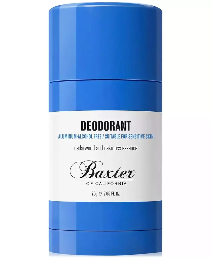 Baxter of California Cedarwood & Oakmoss Deodorant, 2.65 oz.